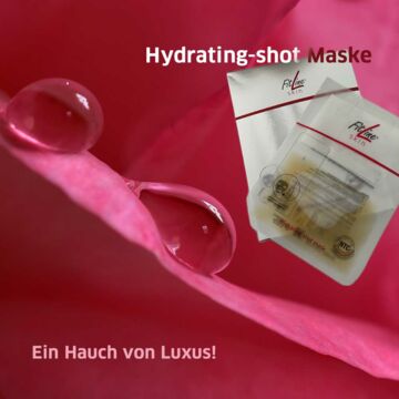 FitLine Hydrating-shot Maske - Ein Hauch von Luxus